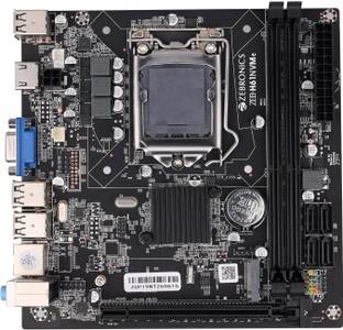 ZEBRONICS ZEB-H61 LGA 1155Socket Micro-ATX Intel H67 Chipset DDR3 Motherboard for Desktop