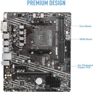 MSI A520M-A PRO AM4Socket Micro-ATX AMD A520 Chipset DDR4 Motherboard for Desktop