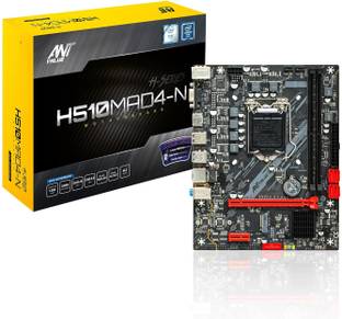 Ant Value H510MAD4-N mATX Gaming Motherboard Support Intel 10th and 11th Core i3/i5/i7/i9 LGA 1200Socket ATX Intel H510 Chipset DDR4 Motherboard for Desktop