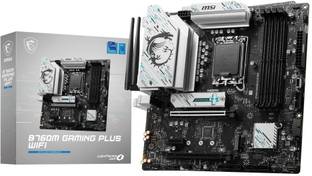 MSI B760M GAMING PLUS WIFI LGA 1700Socket Micro-ATX Intel B760 Chipset DDR5 Motherboard for Desktop