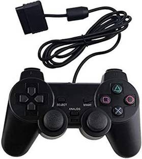 GAMESGURU Ps-2 Wired Dualshock Remote Controller For Playstation-2 Generic (Black)  Motion Controller