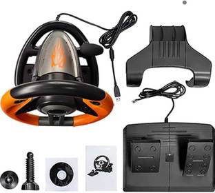 Clubics V3Steering Wheel and Pedals with Brake Pedal Set Racing Controller Racing Game 3  Motion Controller