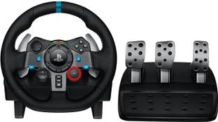 लोजीटेक G29 Gaming Steering Wheel pc 900°with Dual-Motor Racing Wheel Force मोशन कंट्रोलर