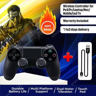 HG WORLD Playstation Dualshock 4 Joystick Wireless for PS4 With USBCable Gamepad  Motion Controller