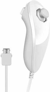 Tech Aura Wii Nunchuk Wii Nunchuck Controller for Wii Console (White color)  Motion Controller