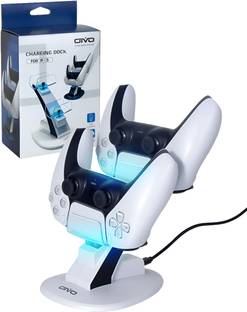 HG WORLD OIVO Ps5 Charging Dock | Dual Ps5 Controller Stand Charger | Fast Charging  Motion Controller