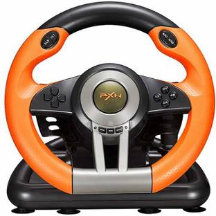 PXN V3II Racing Game Steering Wheel with Brake Pedal  Motion Controller