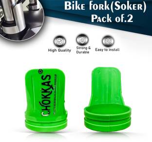 ASRYD Motorcycle Front Fork Guard Shock Absorbing Protective Cover Motorcycle Fork Cover