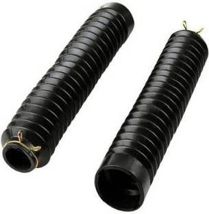 AOWBIKES FORK-BOOT-LONG-BLACK-1902 Motorcycle Fork Cover