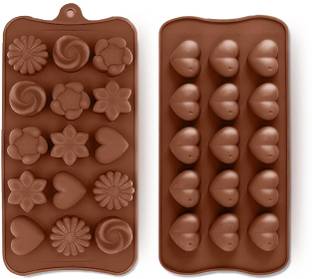 V Bright Silicone Chocolate Mould 15