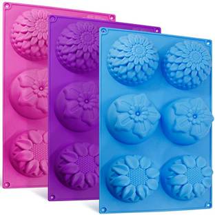 Silvestara Silicone Cupcake/Muffin Mould 6