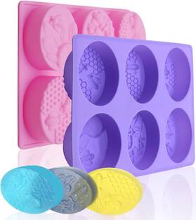 UNDY Silicone Cupcake/Muffin Mould Honey Bee Shape Soap Mould
