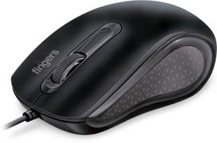 FINGERS MegaHit Wired Ambidextrous Optical Mouse