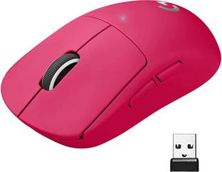 Logitech G PRO X Superlight / Hero 25K Sensor, Adj DPI 25.6K DPI, 5 Programmable Buttons Wireless Ambidextrous Optical  Gaming Mouse  with Bluetooth