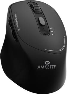 AMKETTE Hush Pro Epic Wireless Ambidextrous Optical Mouse  with Bluetooth