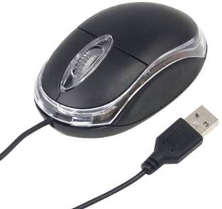 BAMICO 3D Optical Wired Mouse for Laptop, Computer & Desktop Wired Ambidextrous Optical Mouse