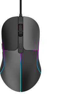 CLUSPEX Customizable 6 RGB Lighting Mode+On/Off, 7 Programmable Buttons, Gaming 6400 DPI Wired Ambidex...