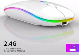 Dezful Lighting Mouse Black Wireless Ambidextrous Optical Mouse  with Bluetooth