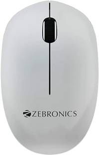 ZEBRONICS Zeb CHEETAH Wireless mouse with 1600 DPI, High accuracy, Ergonomic design Wireless Ambidextrous Optical Mouse