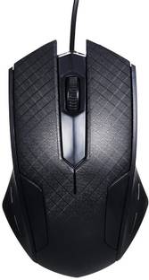 DARK EDGE Wired USB – Smooth Tracking + Free PUBG Mousemat Wired Ergonomic Optical Mouse