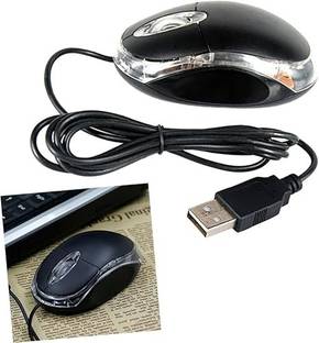 NPU Stylish USB Wired Gaming Mouse With Lighting For Laptop, PC_NP102 Wired Ambidextrous Optical  Gaming Mouse