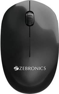 ZEBRONICS Zeb CHEETAH Wireless mouse with 1600 DPI, High accuracy, Ergonomic design Wireless Ambidextrous Optical Mouse