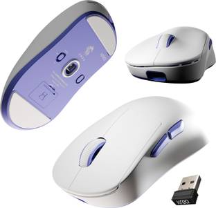 Kreo Anzu Ultralight Ergonomic Wireless Gaming Mouse for PC, 12000DPI Wireless Ambidextrous Optical  Gaming Mouse  with Bluetooth