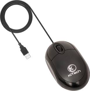 KITECH M10 Wired Ambidextrous Optical Mouse