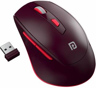 Portronics Toad 32 Wireless Mouse with 6 Buttons, Ergonomic Design, Adjustable Optical DPI Wireless Ambidextrous Optical Mouse