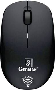 R3 GERMAN R-170 Wireless Optical Sensor Mouse 3-Button Design (1600 DPI Wireless Mouse) Wireless Ambidextrous Optical  Gaming Mouse  with Bluetooth