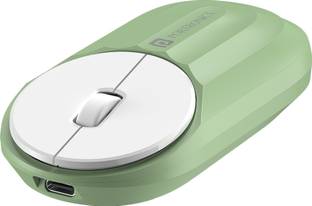 Portronics Toad 6 Rechargeable Bluetooth Mouse with 2.4 GHz Receiver & Silent Clicking Wireless Optical Mouse  with Bluetooth