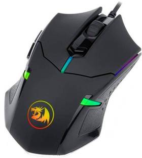 GREGATECHPLAY Redragon Centrophorus 2 RGB Wired Ambidextrous Mechanical  Gaming Mouse