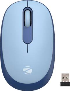 ZEBRONICS Groot Wireless Ambidextrous Optical Mouse Wireless Mouse, 1600DPI, Silent Ergonomic with 2 Years Warranty  with Bluetooth