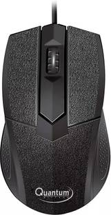 QUANTUM QHM224D (5 Units Pack)/ 1000 DPI Wired Ambidextrous Optical Mouse