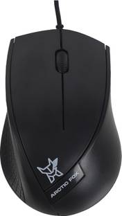 Arctic Fox Opti-Lite Wired Ambidextrous Optical Mouse