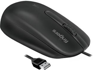 FINGERS MasterHit Wired Ambidextrous Optical Mouse