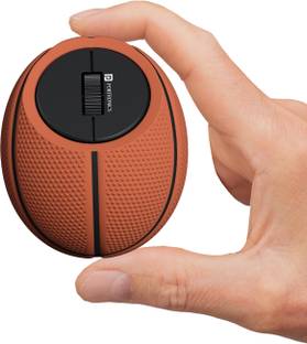 Portronics ToadPlay Basketball Mini Wireless Mouse, Dual Wireless Connectivity,Rechargeable Wireless Ergonomic Optical Mouse  with Bluetooth