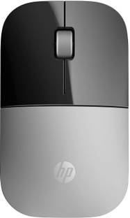 HP Z3700 Wireless Optical Mouse (2.4GHz Wireless, Silver) Wireless Ambidextrous Optical Mouse
