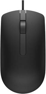 DELL MS 116 Wired Optical Mouse Wired Ambidextrous Optical  Gaming Mouse