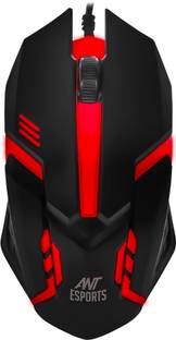 Ant Esports GM45 Wired Ambidextrous Optical  Gaming Mouse