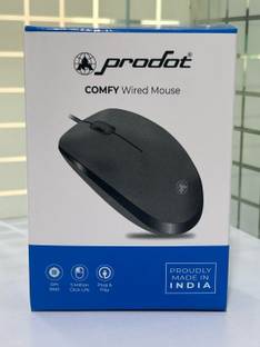 PRODOT 253 Wired Right Handed Optical Mouse