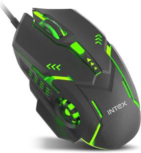 Intex Nova Gaming Wired Mouse | RGB Light & Max 3200 DPI Wired Right Handed Optical  Gaming Mouse