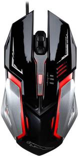 TXOR ROVER ALPHA, Optical Gaming Silent Ergonomic Design Wired & Upto 1600 DPI Wired Ambidextrous Optical  Gaming Mouse