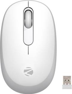 ZEBRONICS Groot Wireless Ambidextrous Optical Mouse Wireless Mouse, 1600DPI, Silent Ergonomic with 2 Years Warranty  with Bluetooth