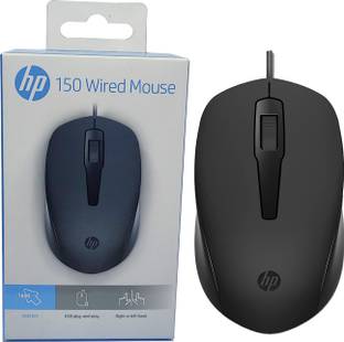 HP 150 Wired Ambidextrous Optical Mouse