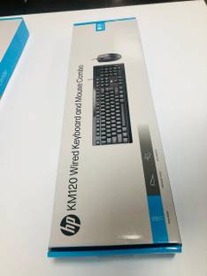 HP KEYBOARD & MOUSE WIRED Wired Right Handed Optical  Gaming Mouse