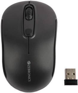 ZEBRONICS ZEB DASH PLUS Wireless Ambidextrous Optical Mouse