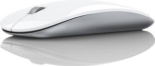Offbeat Atom Dual Bluetooth 5.1 + 5.1 + 2.4Ghz wireless mouse, 3 devices connectivity Wireless Ambidextrous Laser Mouse  with Bluetooth