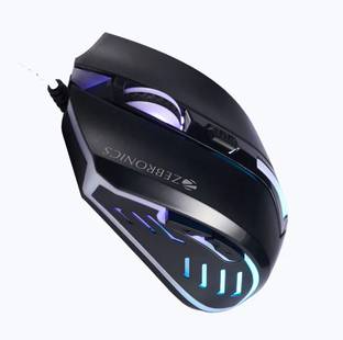 ZEBRONICS ZEB SNIPER GAMING MOUSE Wired Ambidextrous Optical  Gaming Mouse