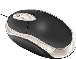 Gift Mania Auto Clicker Mouse Hands Free HID Hardware Click Simulator Wired Right Handed Optical Mouse